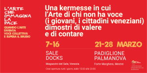 cover earte immagina la pace generale con slogan
